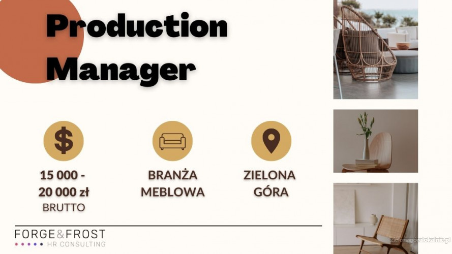 Production Manager (branża meblowa)